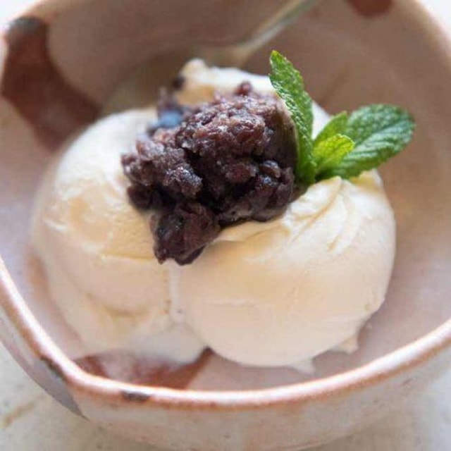 Sweetened Red Bean&Vanilla Ice Cream